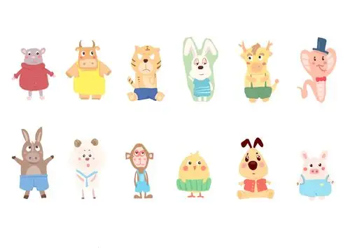 小动物造型设计