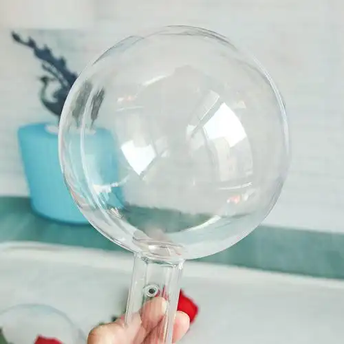好货透明球塑料球壳亚克力花束材料配件网红波波包装空心球热